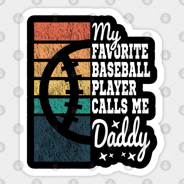 My Favorite Baseball Player Calls Me Daddy Cool Text Sticker by JaussZ